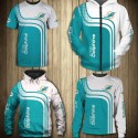 Miami Dolphins 3D Hoodie Green White