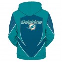 Miami Dolphins 3D Hoodie Green