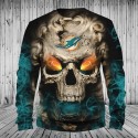 Miami Dolphins 3D Hoodie Hot Skull