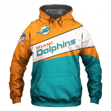 Miami Dolphins 3D Hoodie Sweatshirt