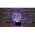 Miami Dolphins 3D Led Light Lamp