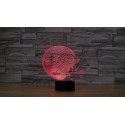 Miami Dolphins 3D Led Light Lamp