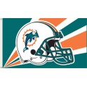 Miami Dolphins Flag 3×5 Ft