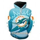 Miami Dolphins Hoodie Unique Logo