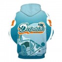 Miami Dolphins Hoodie Unique Logo