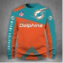 Miami Dolphins Love Hoodie 3D VIP