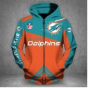 Miami Dolphins Love Hoodie 3D VIP