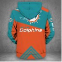 Miami Dolphins Love Hoodie 3D VIP