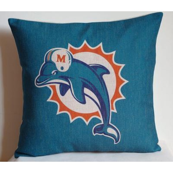 Miami Dolphins Pillow