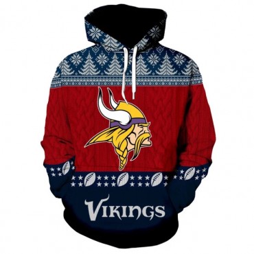Minnesota Vikings 3D Hoodie Awesome