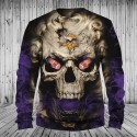 Minnesota Vikings 3D Hoodie Hot Skull