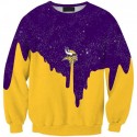 Minnesota Vikings 3D Hoodie Stars