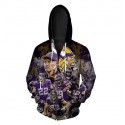 Minnesota Vikings 3D Hoodie Team