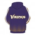 Minnesota Vikings 3D Hoodie Unique