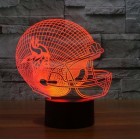 Minnesota Vikings 3D Led Light Lamp