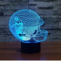 Minnesota Vikings 3D Led Light Lamp