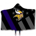 Minnesota Vikings Classic 3D Hooded Blanket