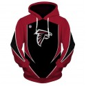 NFL Football Atlanta Falcons 3D Hoodie