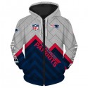 New England Patriots 3D Hoodie Angle