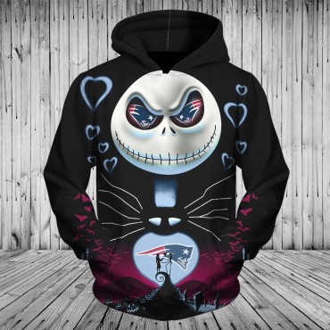 New England Patriots 3D Hoodie Cartoon