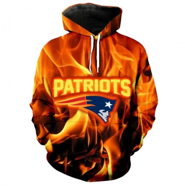 New England Patriots 3D Hoodie Classic Hot