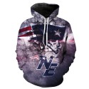 New England Patriots 3D Hoodie Classic NE