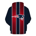 New England Patriots 3D Hoodie Classic New