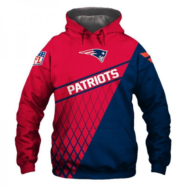 New England Patriots 3D Hoodie Cool Sweatshirt