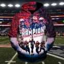 New England Patriots 3D Hoodie Cool