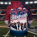New England Patriots 3D Hoodie Cool