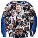 New England Patriots 3D Hoodie Heroes