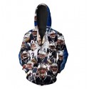 New England Patriots 3D Hoodie Heroes