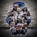 New England Patriots 3D Hoodie Heroes