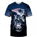 New England Patriots 3D Hoodie Horror Sweatshirt