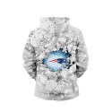 New England Patriots 3D Hoodie Ice