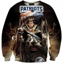 New England Patriots 3D Hoodie King