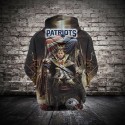 New England Patriots 3D Hoodie King