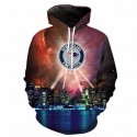 New England Patriots 3D Hoodie Night View