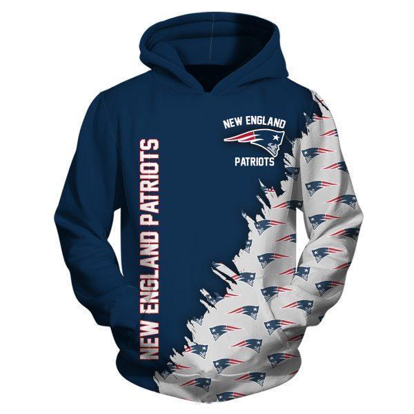 New England Patriots 3D Hoodie Printed VIP