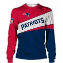 New England Patriots 3D Hoodie Purple Sweatshirt