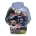 New England Patriots 3D Hoodie Shoot Cool