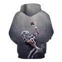 New England Patriots 3D Hoodie Shoot