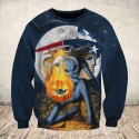 New England Patriots 3D Hoodie Skull Pumpkin