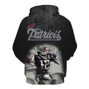 New England Patriots 3D Hoodie Spotlight Shoot