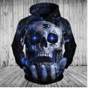 New England Patriots 3D Hoodie Starry Sky