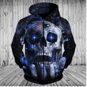 New England Patriots 3D Hoodie Starry Sky