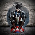 New England Patriots 3D Hoodie Tom