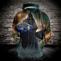 New England Patriots 3D Hoodie Unique Skull Football