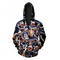 New England Patriots 3D Hoodie Unique Team