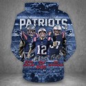 New England Patriots 3D Hoodie VIP